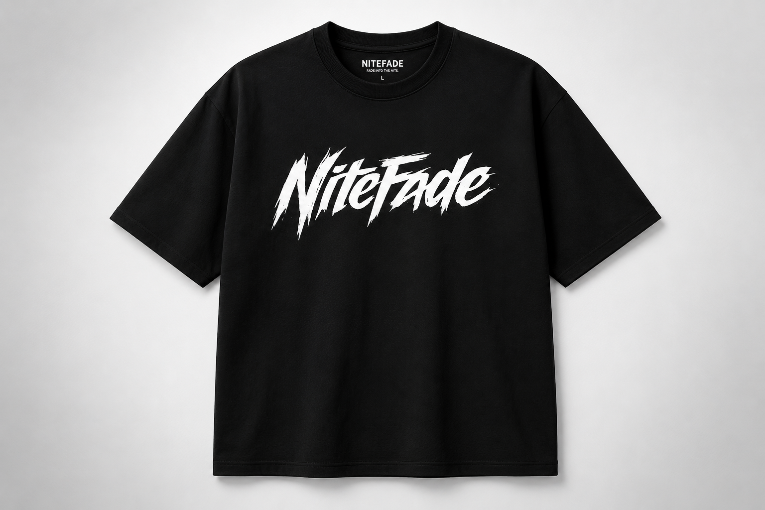 NiteFade black tee