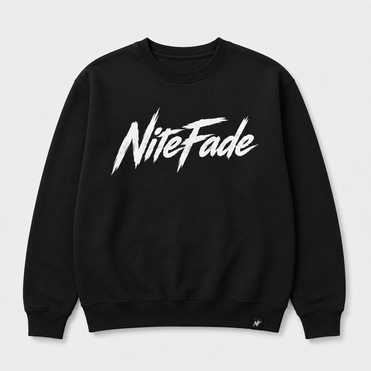 NiteFade Black Sweater coming soon mockup