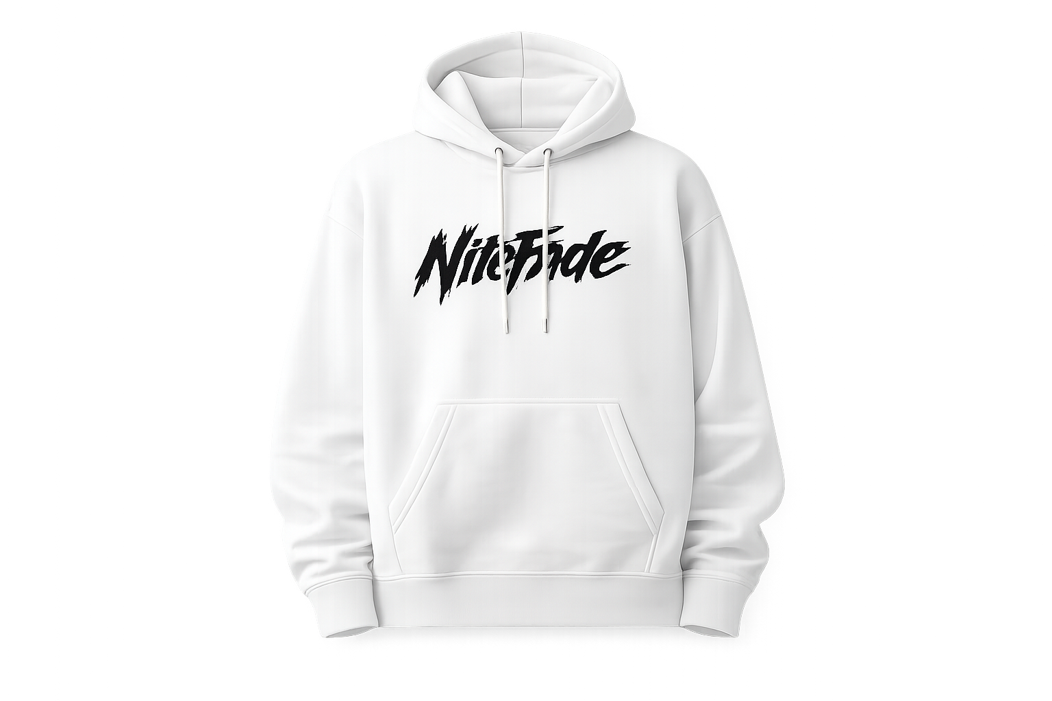 NiteFade white hoodie