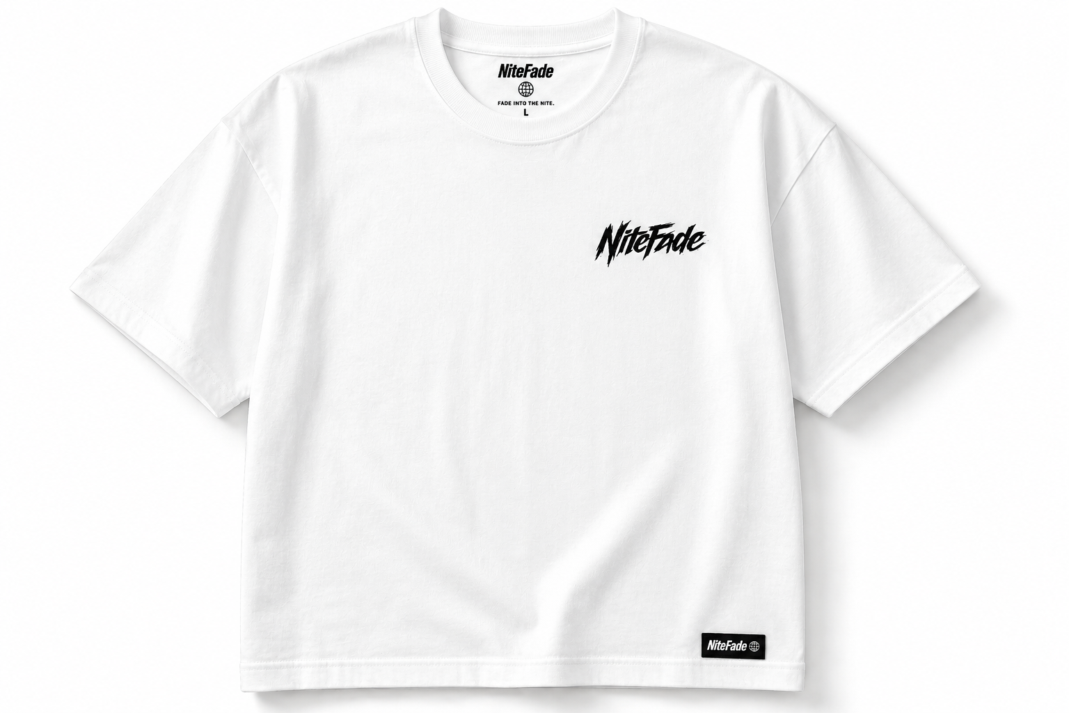 NiteFade white tee