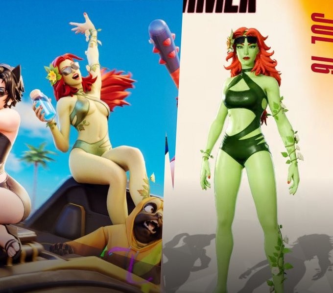 Epic Confirms Poison Ivy’s Fortnite Outfit After Design Confusion