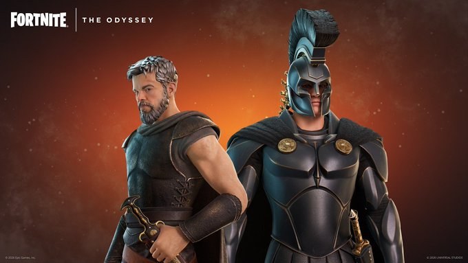 The Odyssey Collaboration Arrives in the Fortnite Shop on July 16