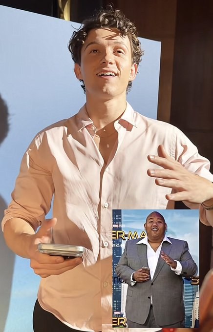 Tom Holland Recreates Jacob Batalon’s Viral “CEO of Sex” Meme