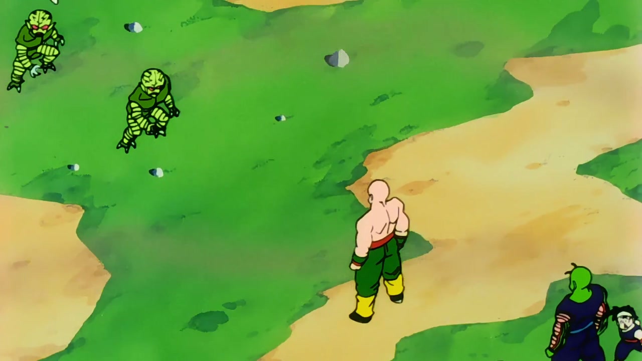Dragon Ball Z Season 1 Episode 23 — Saibamen Attack