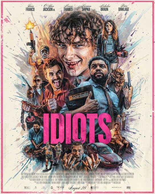 Idiots Poster Reveals Dave Franco and O’Shea Jackson Jr.’s Chaotic Road Trip